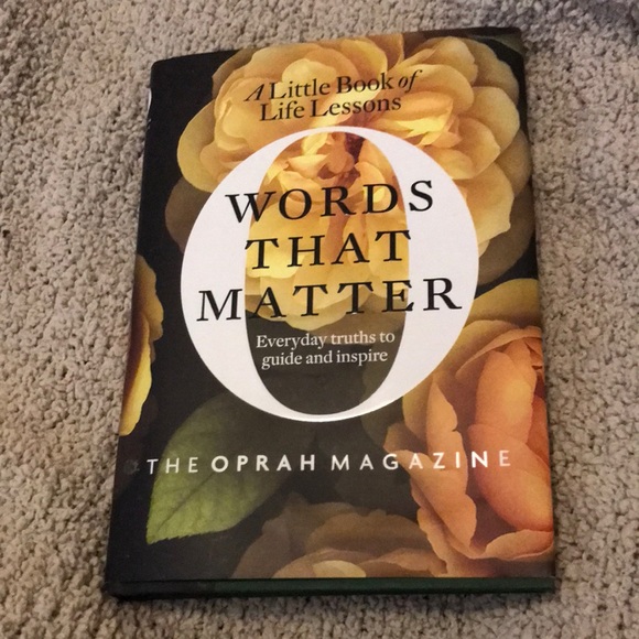 Words That Matter Book by The Oprah Magazine - Picture 1 of 3